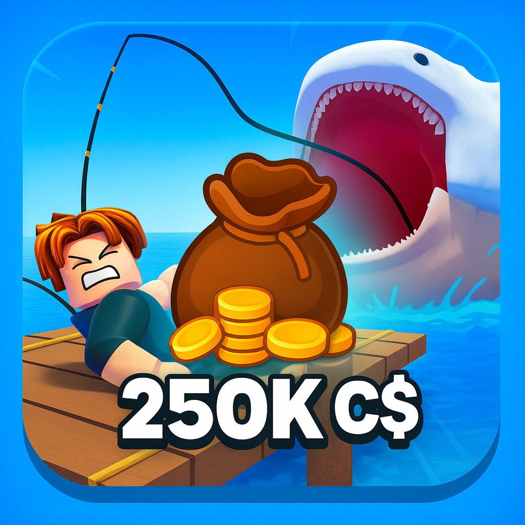 250K Fish It! Coins